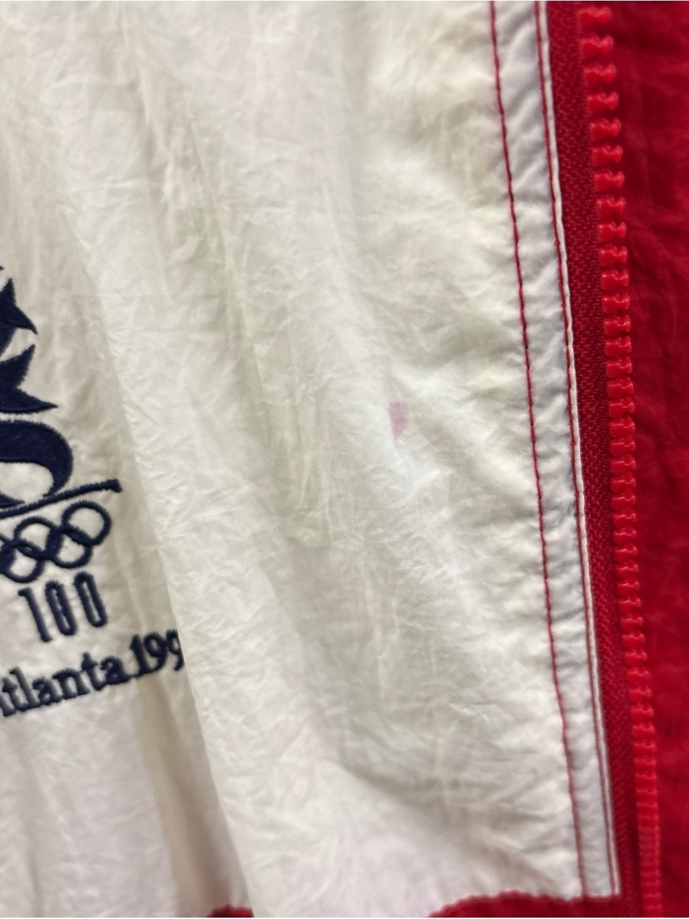 Starter Olympic Games Atlanta 1996 Windbreaker Mens XL USA Full Zip Jacket Vtg - Picture 13 of 15
